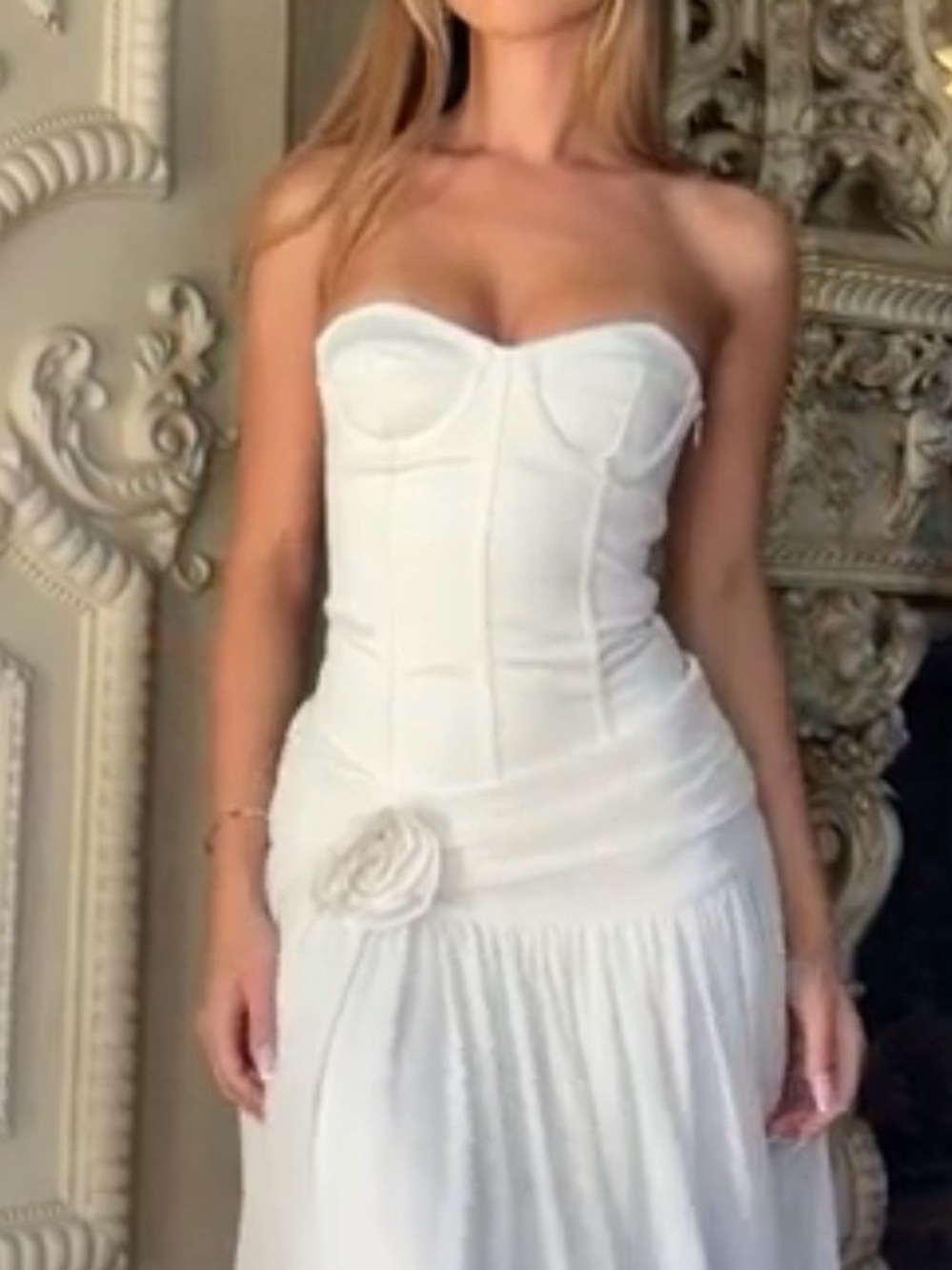 NWT White Fox Boutique Forever Love Strapless Bustier